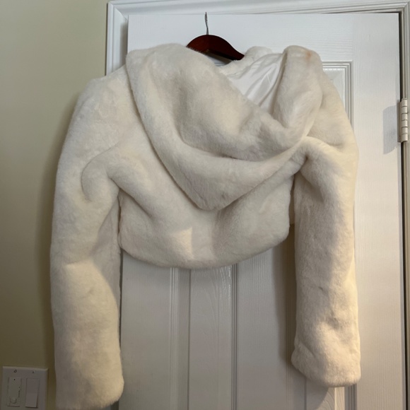 Naked Wardrobe Faux Fur Coat - Picture 2 of 2